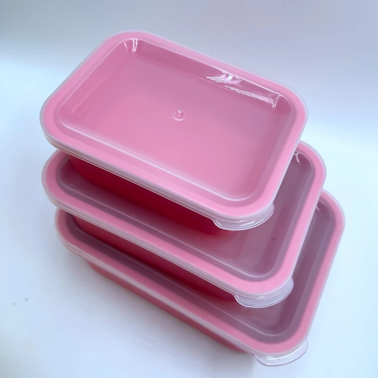 Fridge Storage Transparent Box Fresh Keep Silicone Containers Box Food Container For Food