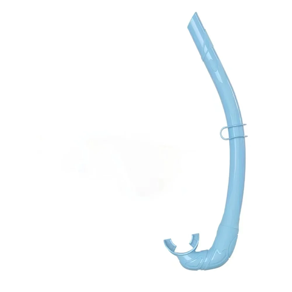 High quality folding snorkel full silicone snorkeling soft wet swimming tube for free diving