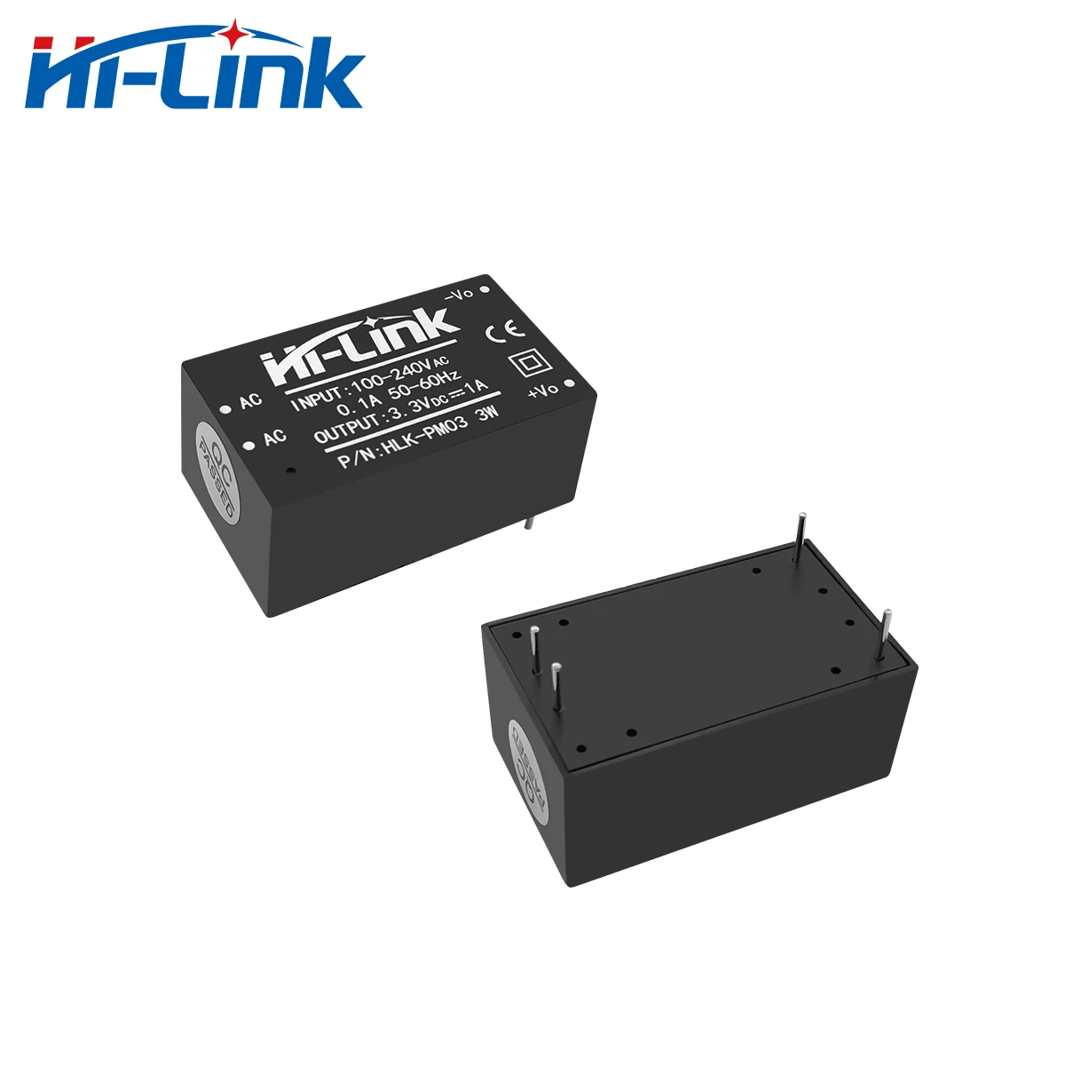 
HLK-PM03 220V to 3.3V 3W power transformer hi link power supply Step down power module 