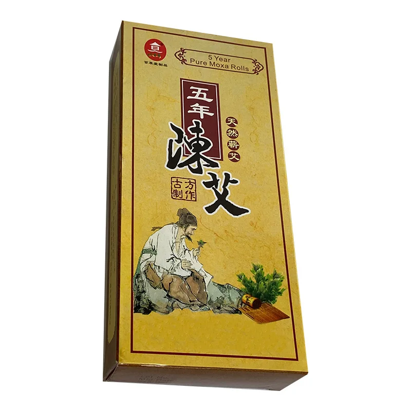 5years Moxa  Rolls Moxibustion Chinese Medicine  Mugwort Moxibustion  Herbal Moxa Stick
