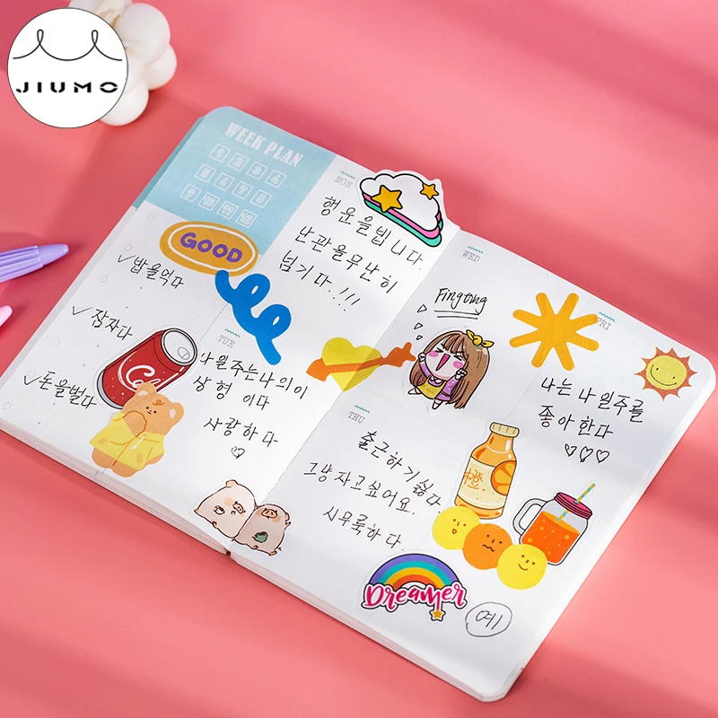 4 вида конструкций 200 шт./кор. Сладкая Коллекция серии штучной упаковке stickerss для детей креативный Мини карманный декоративные канцелярские изделия наклейки