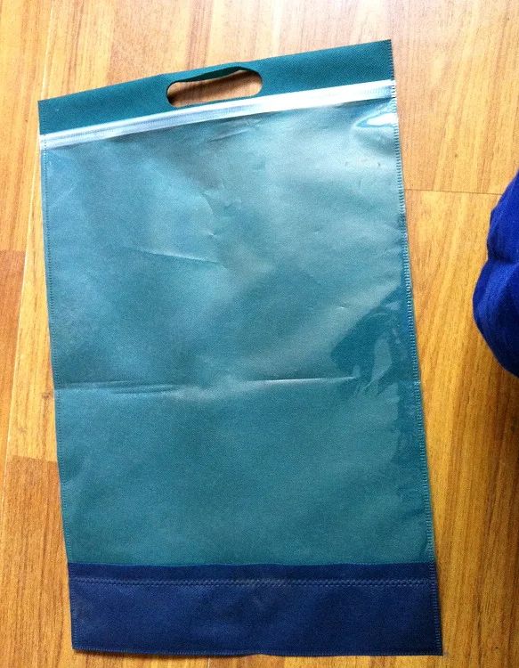 Non woven zip bag making machines/machinery