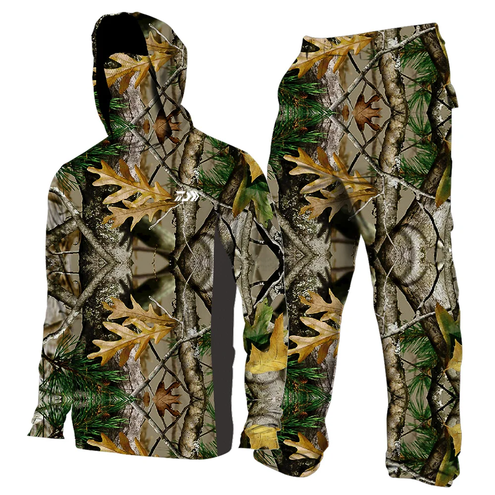 hunting clothes camouflage Ghillie Suit Hunting Uniforms Outdoor Hiking Clothing hunting shirt