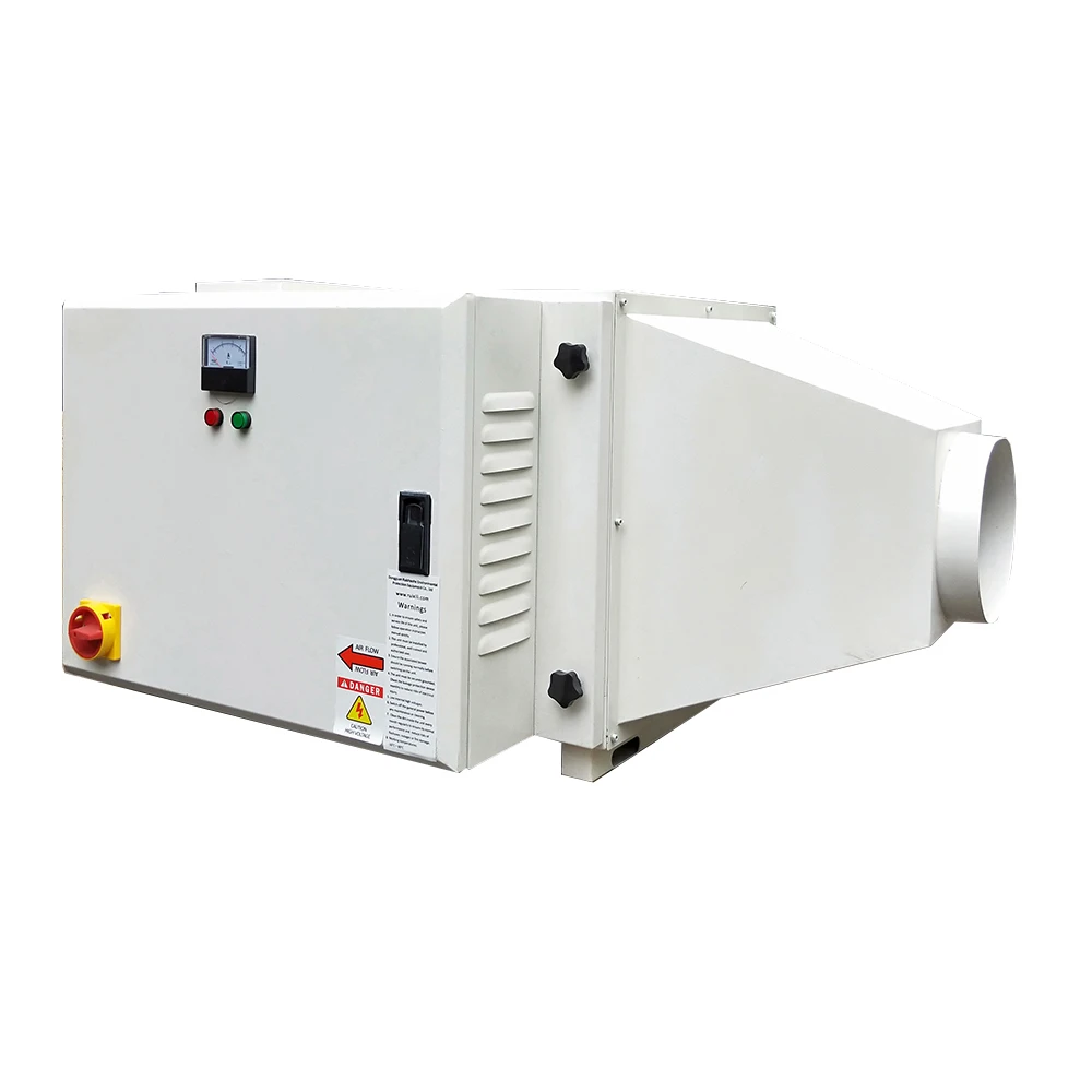 DR. AIRE Over 98% Removal Efficiency Oil Mist Collector Long Lifespan Industrial Air Cleaning System 1500CMH Oil Mist ESP Filter