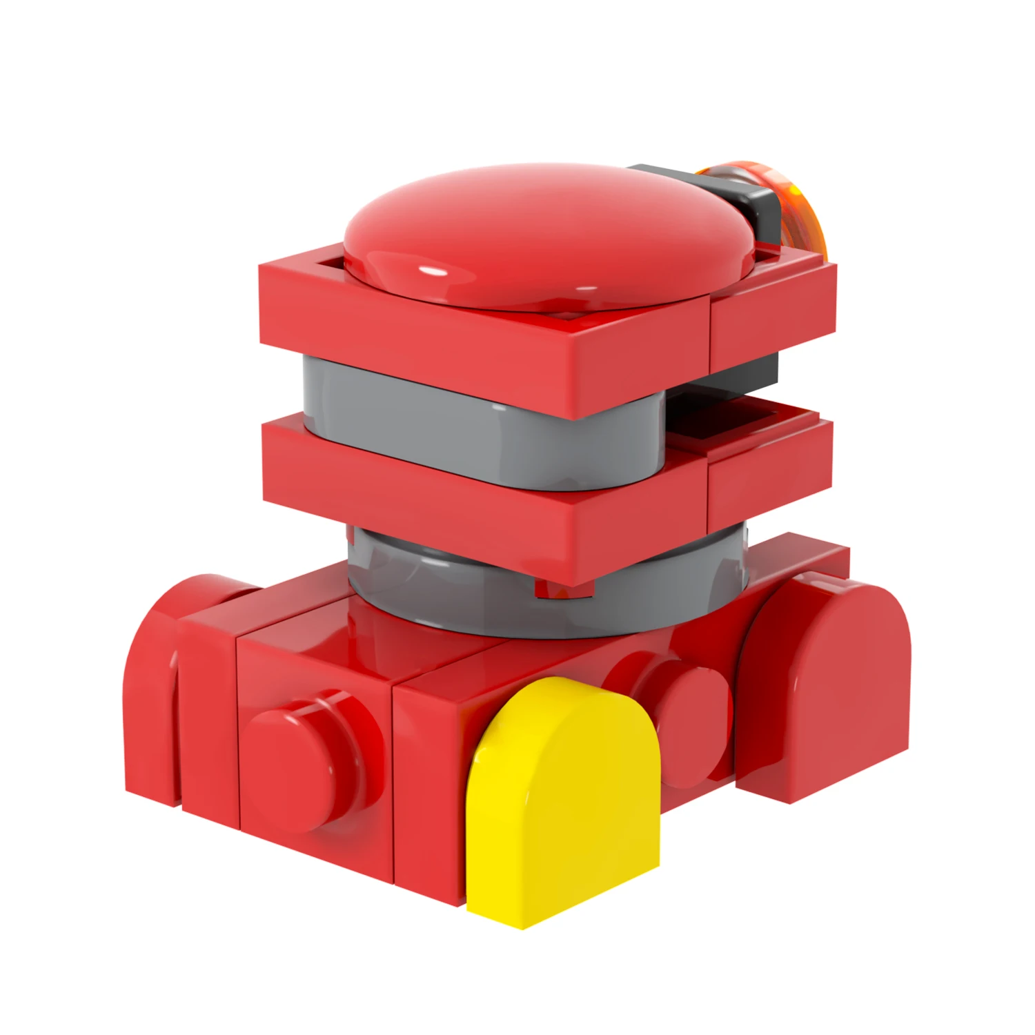 Robot B2EMO Bricks Sci-Fi Interstellar Space Wars Movie Action Model Sets for Children Customized Educational  Promotional Toys