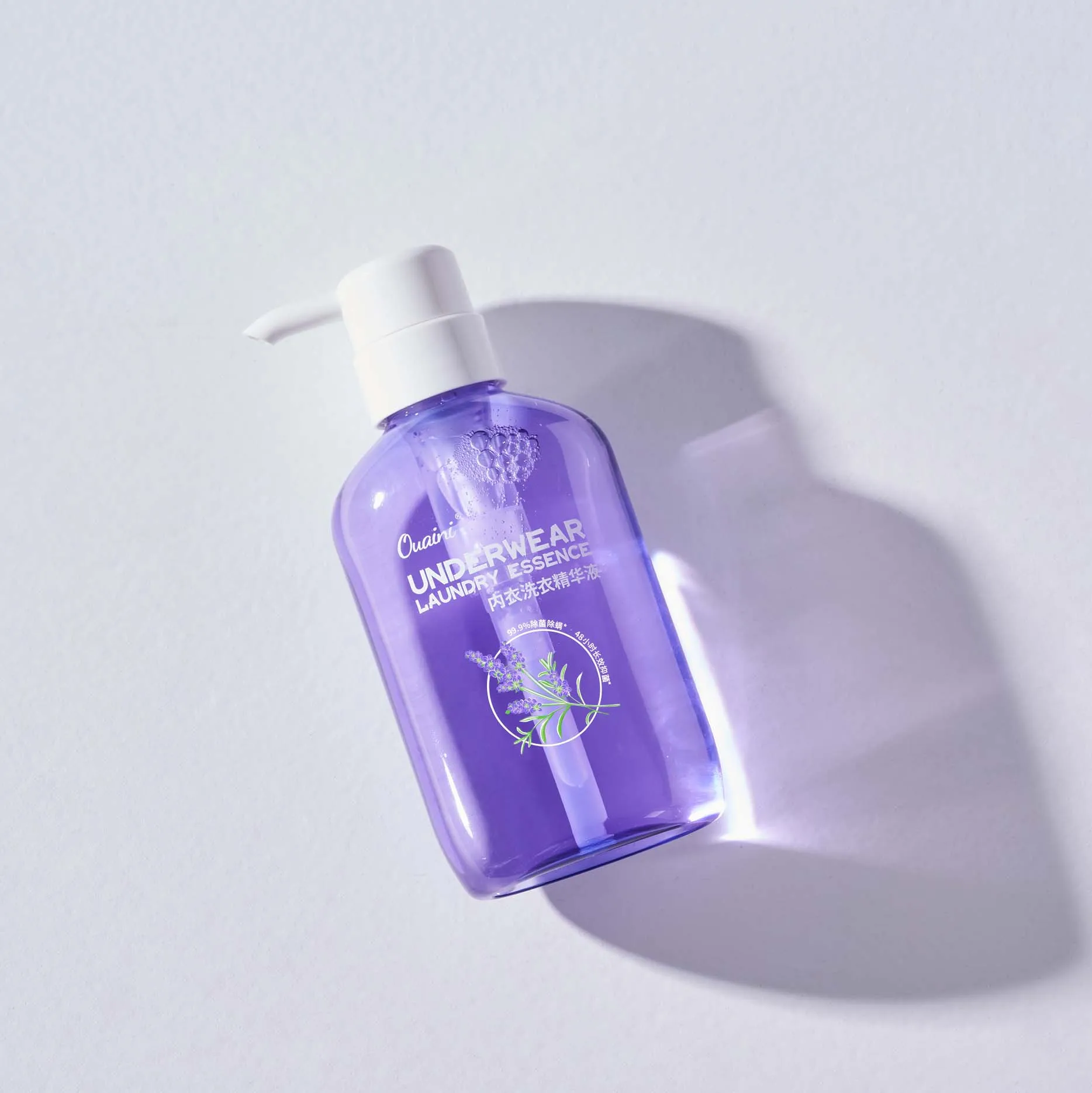 NEW cleaning household pH neutral washing liquid antibacterial laundry detergent liquid lavender underwear essence mite removal