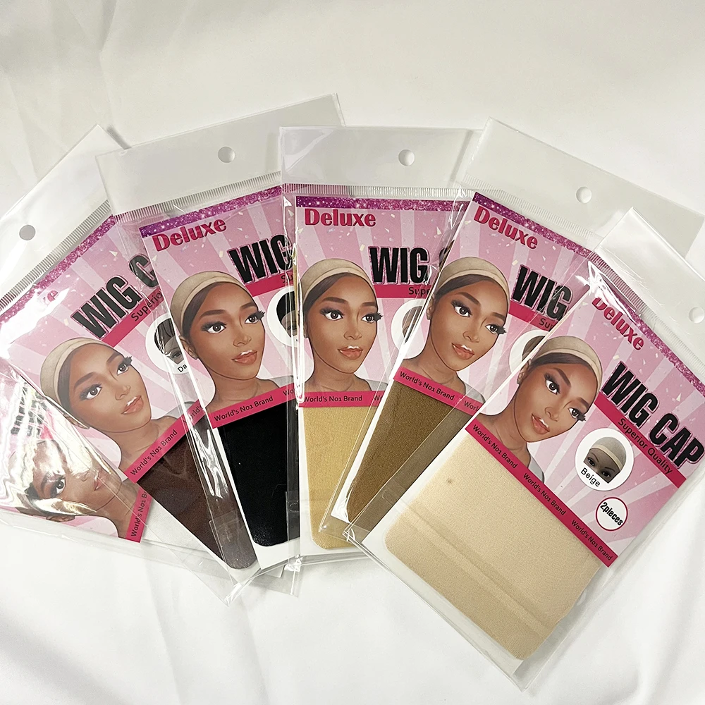 Hot Sale Black Mesh wig cap stocking dome mesh hair caps for wigs