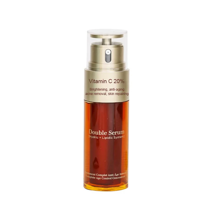 OEM/ODM New product ISO 9001 Anti-wrinkle Amazing whitening Vitamin C  Double serum in 30 minutes