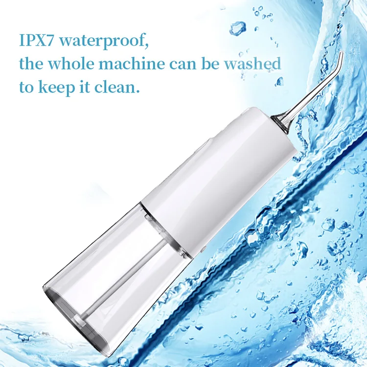 Portable Rechargeable Oral Irrigator Personal Care Electric Dental Water Jet Manual Power Source Cordless Dental Water Flosser