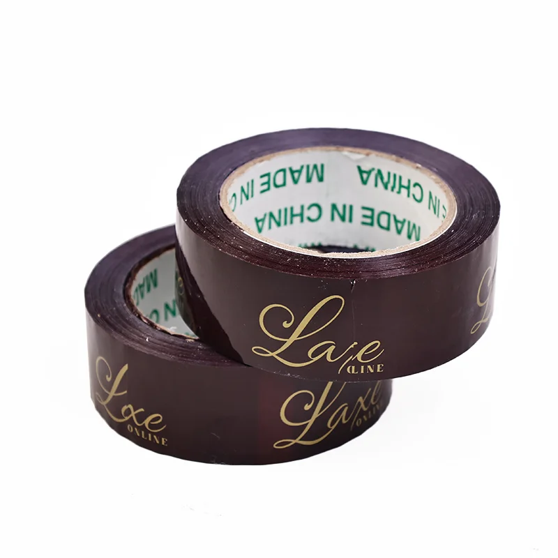 Wholesale Custom Logo Plastic Packing Tape Self Waterproof Adhesive Packaging Tape For Shipping Packing