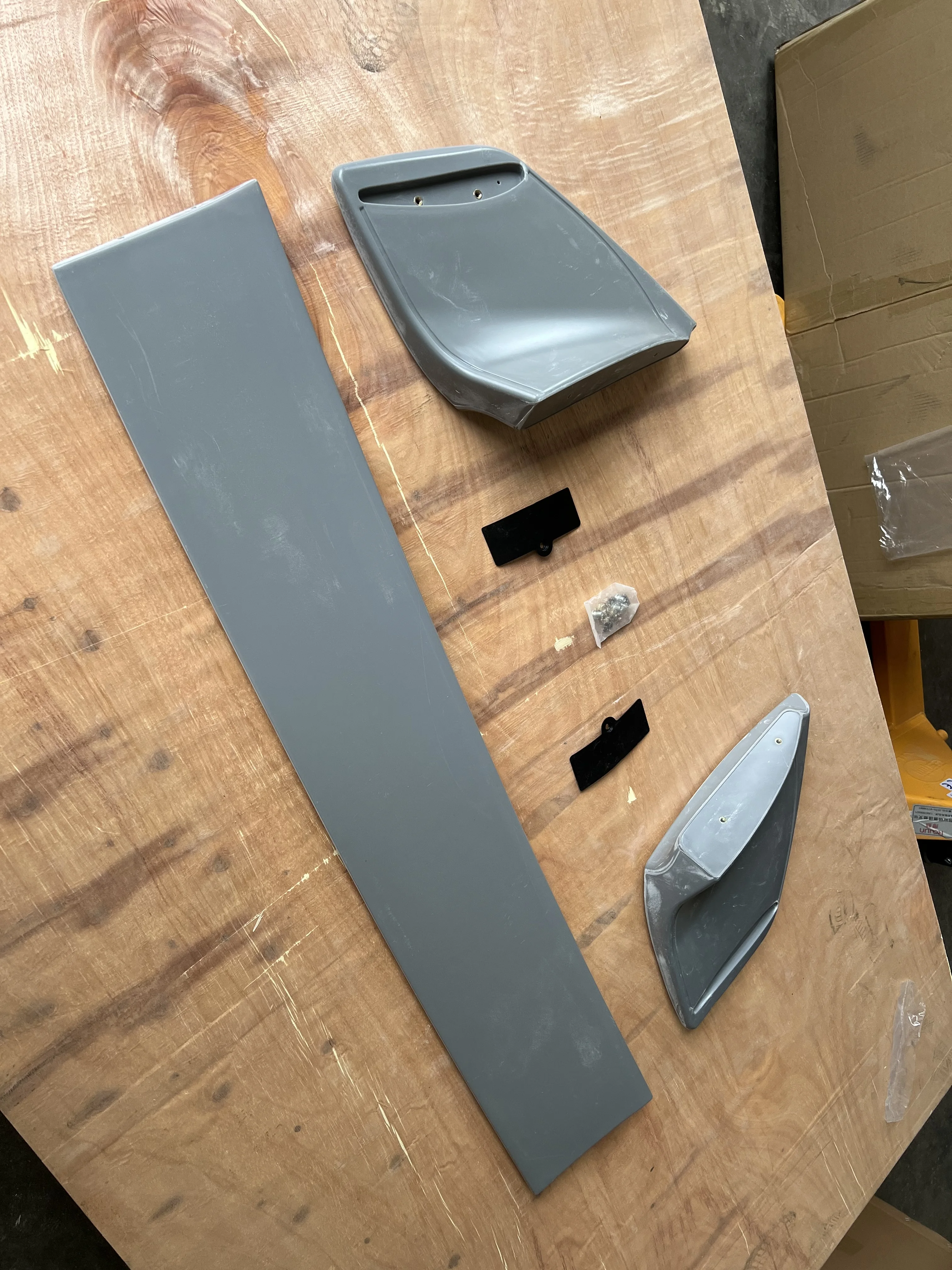 car accessories ABS plastic carbon glossy rear wing For Mitsubishi Lancer Evolution EVO 7 8 9 Rear Spoiler