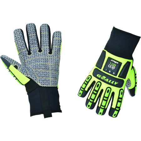 SLG-GL445 China hot selling high quality cut resistance anti-abrasion anti-slip anti-impact safety work working glove