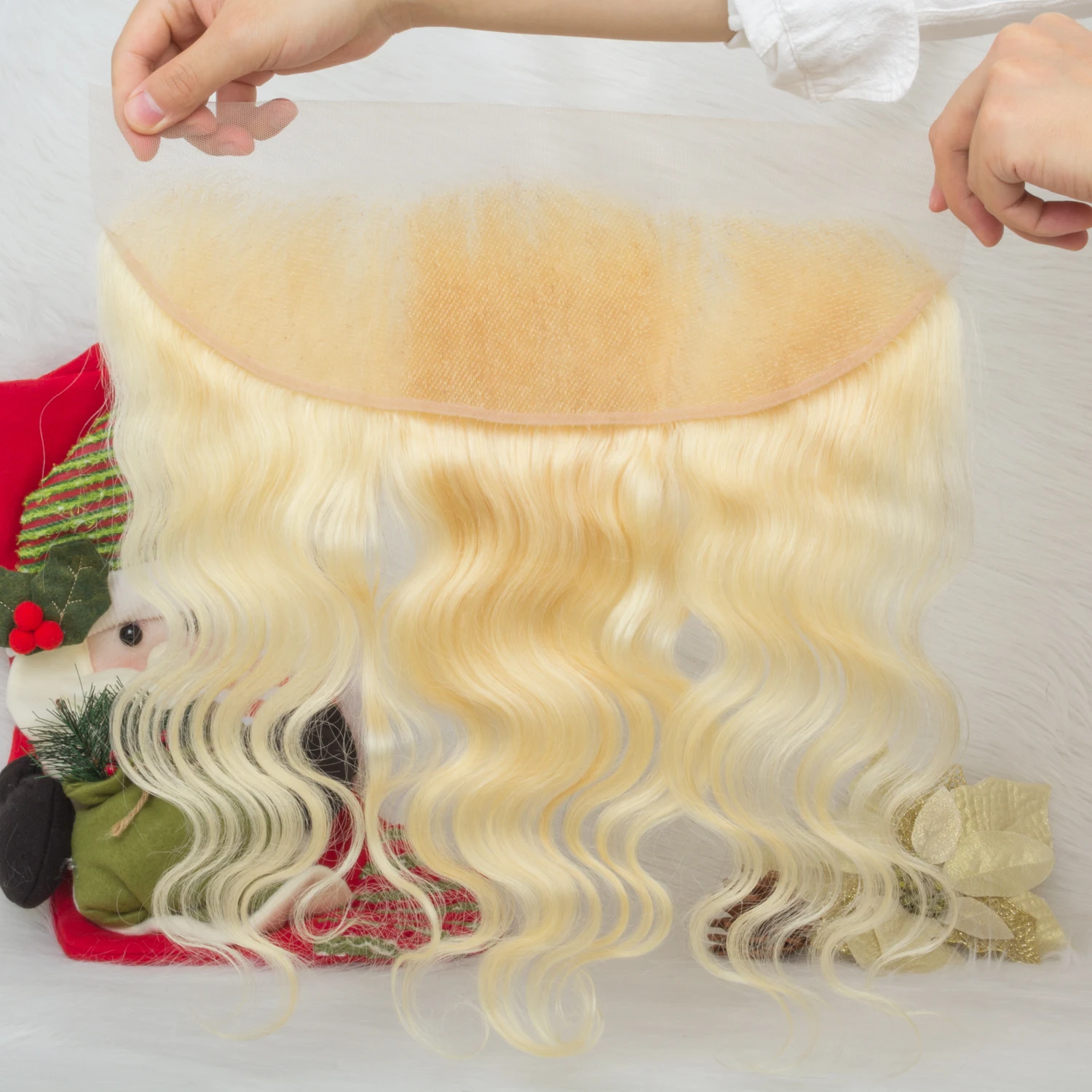 JiFanYao 613 HD lace body wave 613 13x4 lace frontal hd frontal blonde lace frontal natural wave