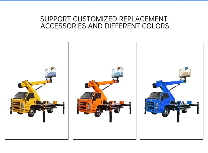 The Most Popular Truck-mounted Telescopic Boom Lift Vehicle-mounted Aerial Work Platform