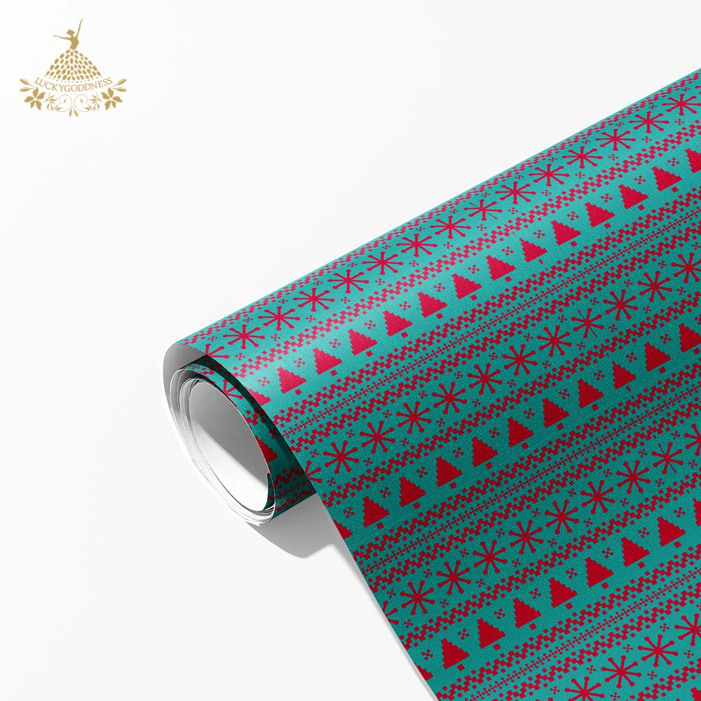 Hot sale Anti sublimation Christmas red htv adhesive printable print on easy sublimation fabric heat transfer vinyl