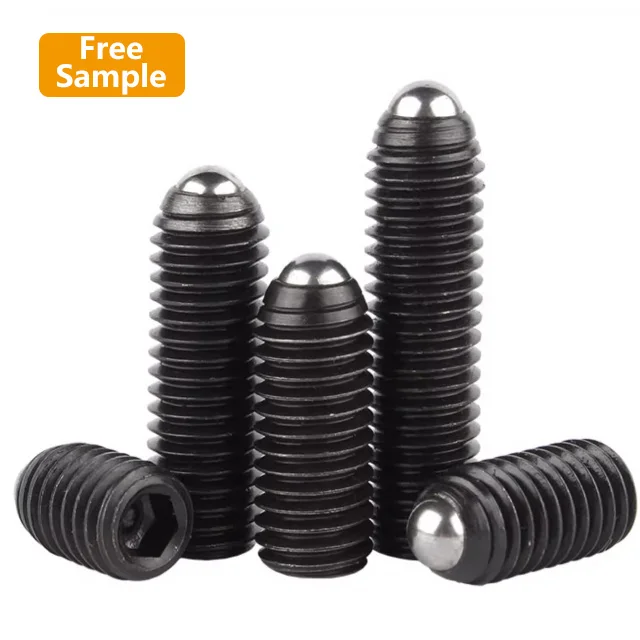 set screw manufacturer suppliers supply Ball Point Set Screw Ball Spring Plunger Screw