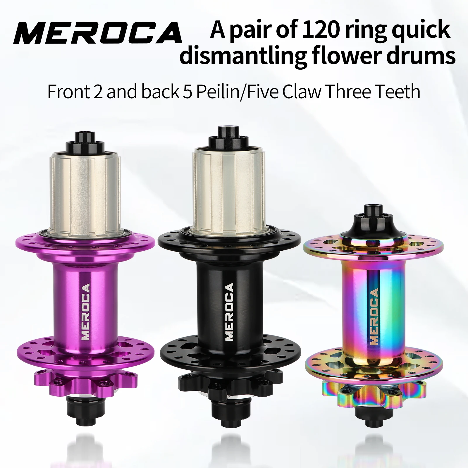 MTB 32H Bearing Aluminum Alloy Bike Parts Front Rear 100/135 mm QR 32 Holes Disc Brake Bicycle Hubs Mountain Bike Accessories