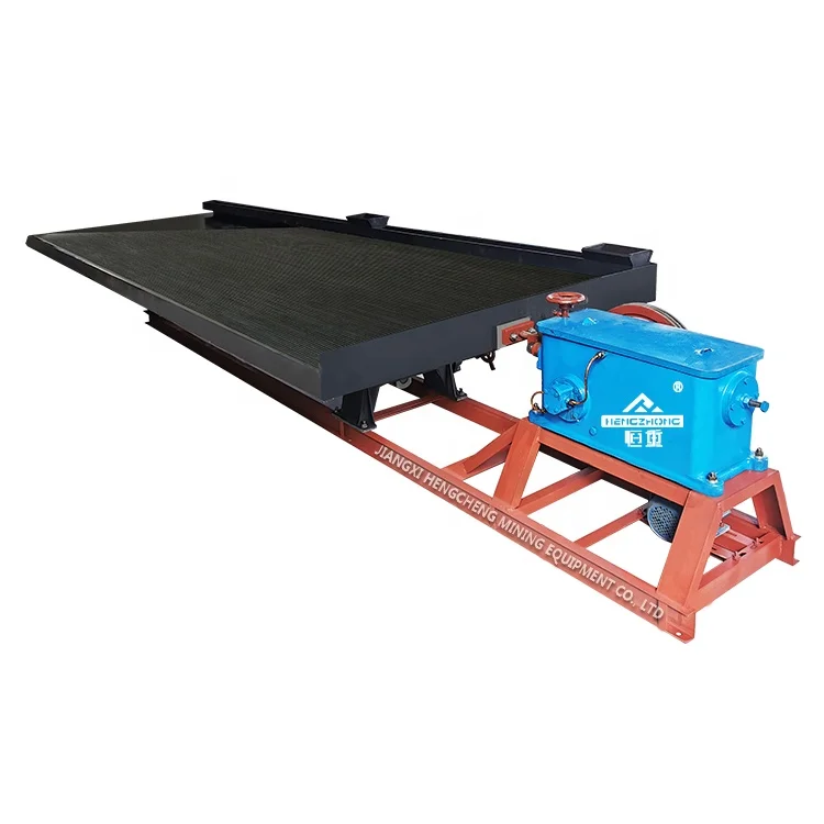 Mni Sort  Gold Shaking Table Double Deck Concentration Shaker Table