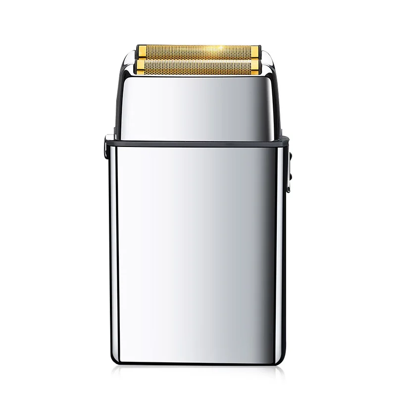 Бритва из фольги профессиональная двойная USB-Зарядка для бритья мужчин электробритва