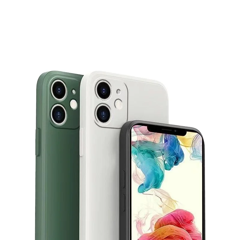 High Quality 3D Liquid Silicone For iPhone 16 15 14 13 12  11  7 8 6 Pro Max Original Mobile Phone Cases Wholesale