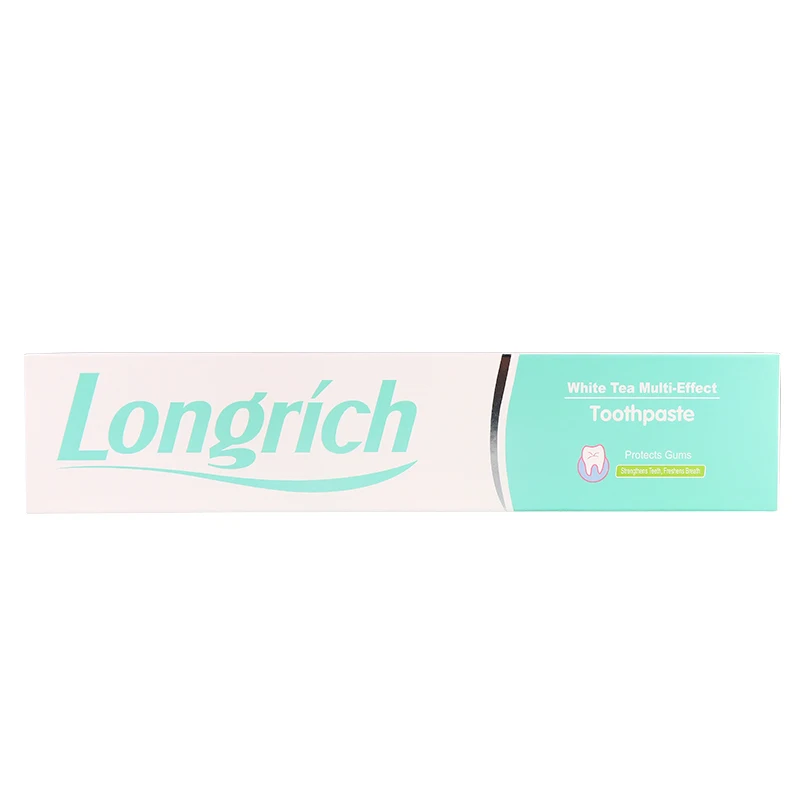 Longrich 2021 anti sensitivity oral health care toothpaste white tea extract xylitol refreshing whitening  protects toothpaste