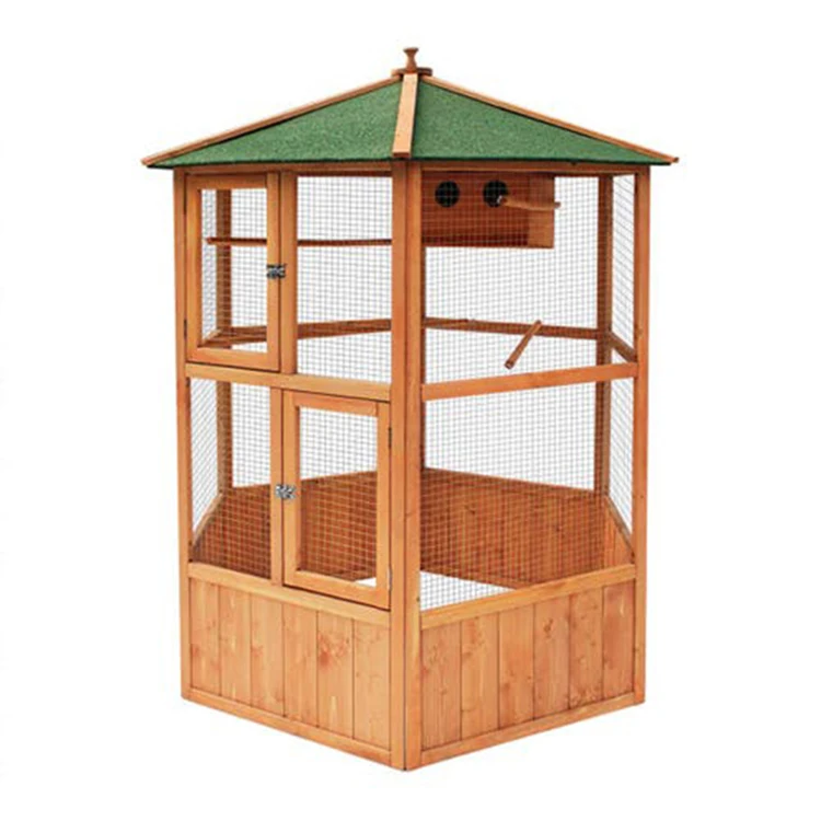 Wooden bird cage pigeon breeding cage portable indoor and outdoor bird cage extra large