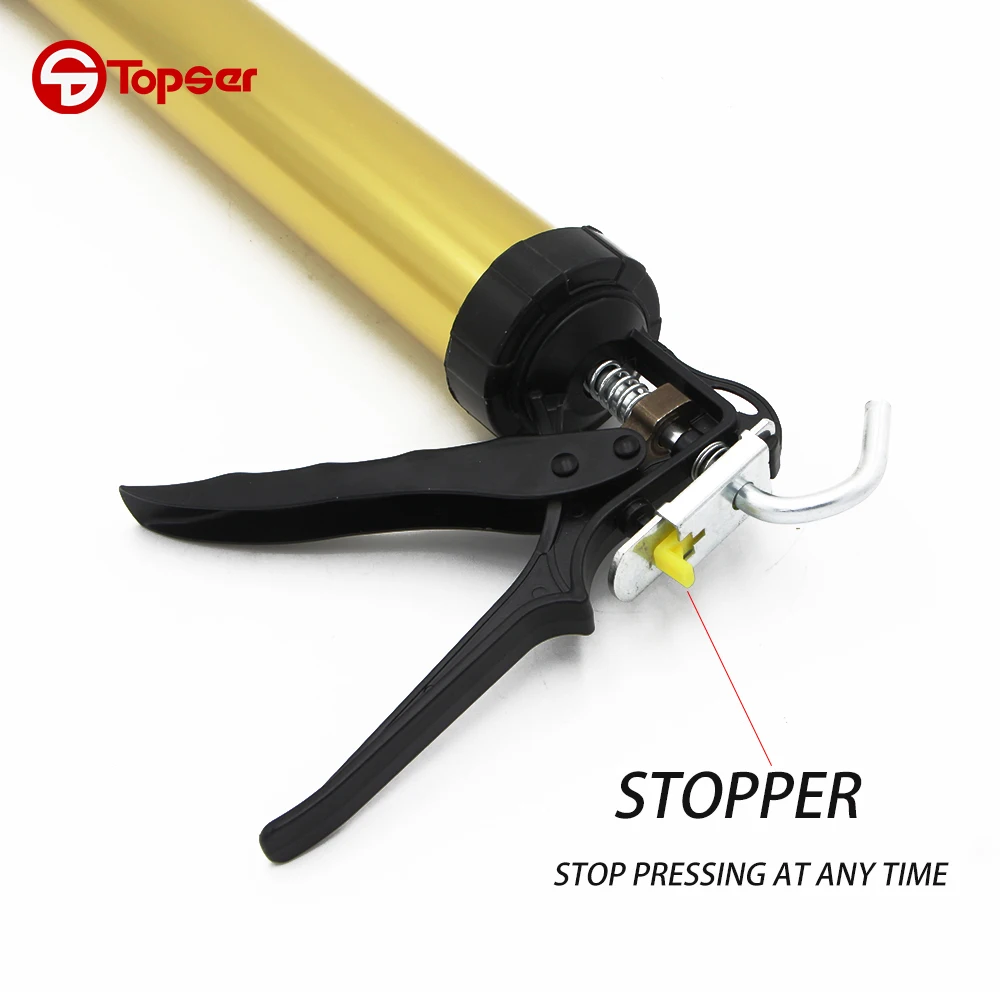 Factory Price 15'  600 mL Manual Sausage Pack Caulking Gun, Caulk gun