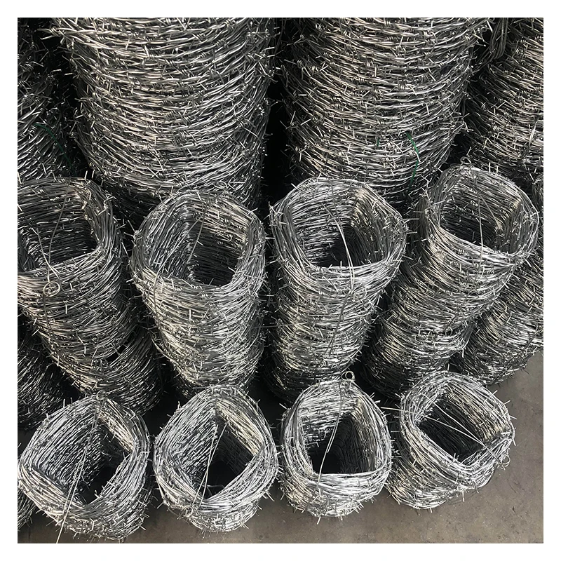 Factory direct sale Stainless Steel Manufacturers Types Price Cheapest Pvc Coated 10kg Hoodie Barbed Wire For Sale