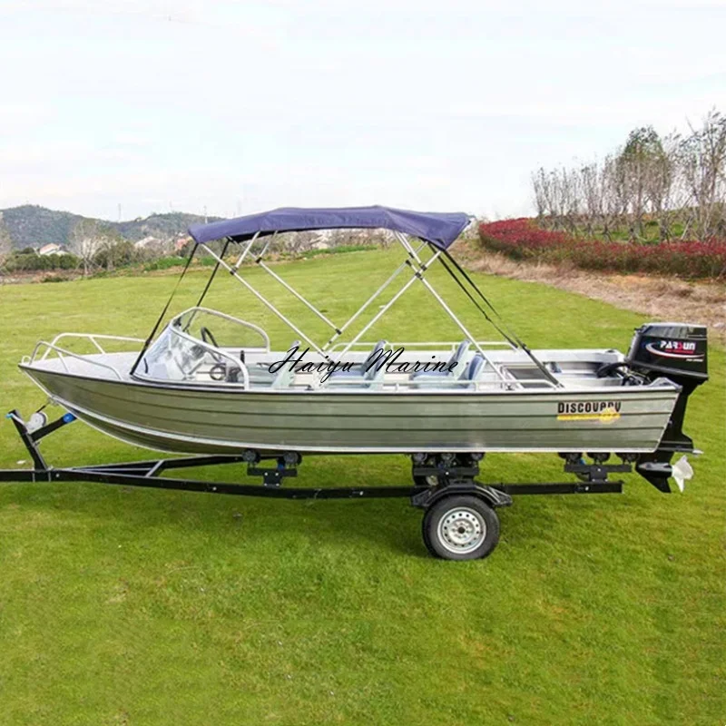 China manufacturer anti-skid deck fishing boat aluminum boat