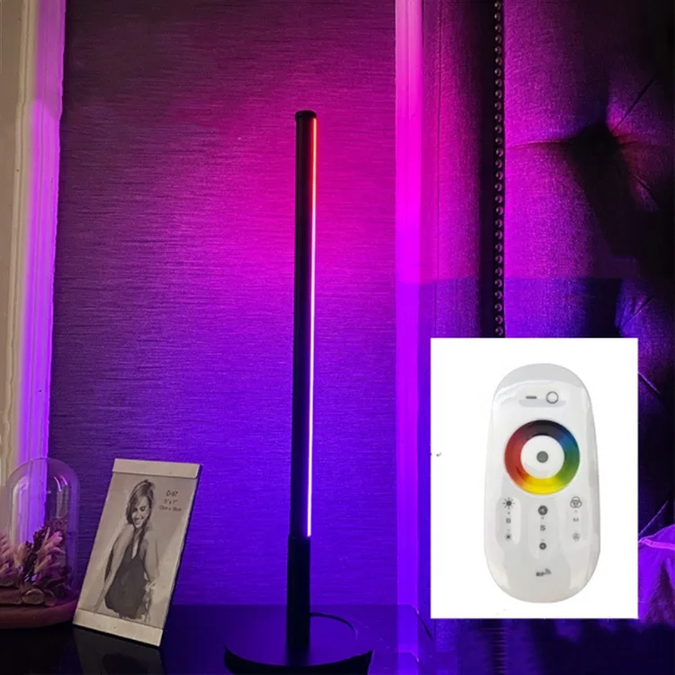 Новая Минималистичная Светодиодная настольная лампа RGB magic color в скандинавском стиле с защитой глаз для спальни наполнитель кровати атмосферная