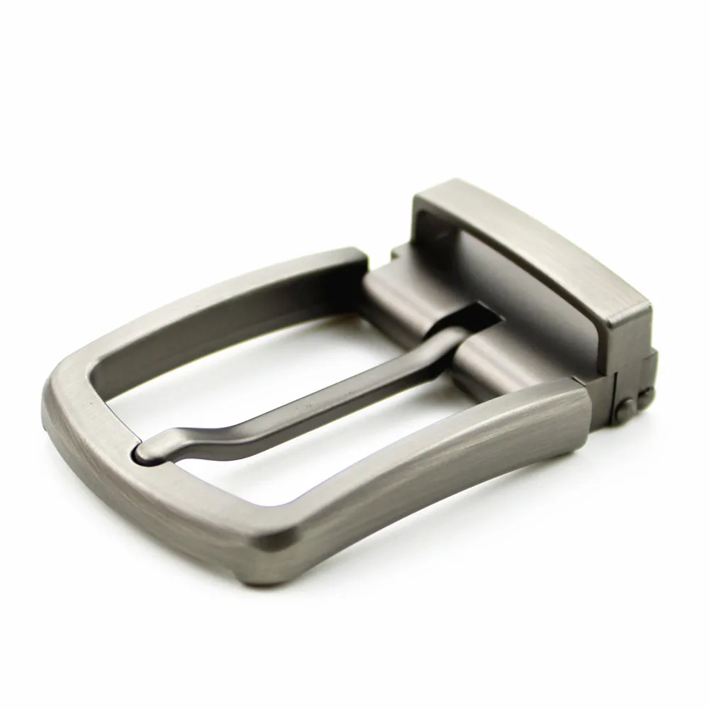 hot selling blank matte grey 35mm clip clasp ratchet belt buckle