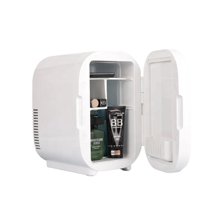 Electric Luxury 8L Makeup Skincare   Cosmetics Display Fridge Small Car Fridge