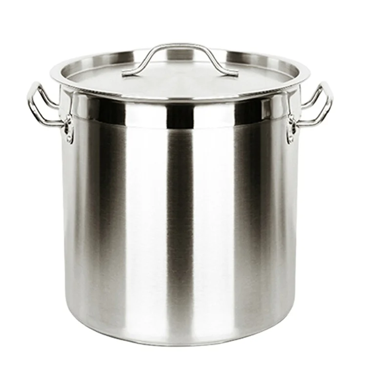 5 Star Hotel Kitchen Equipment Cookware Stainless Steel Stock Pot