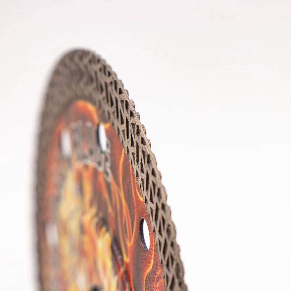 Factory supply diamond hot pressed K Turbo super thin saw blade for tile concrete cutting