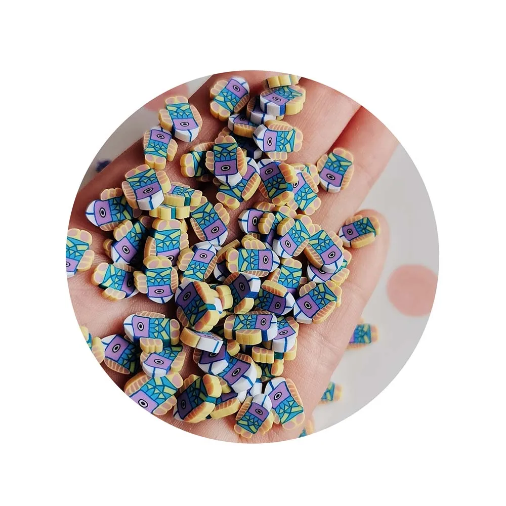 Bulk 500g 3D Ocean Sea Fish Polymer Clay Slice 5MM 10MM Cute Shape Hot Soft Sprinkles for Nail Art and Cellphone Decor