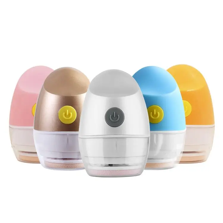 beauty Mini Soft Electric makeup sponge blender 360 degree suspending vibration cosmetic  Powder puff