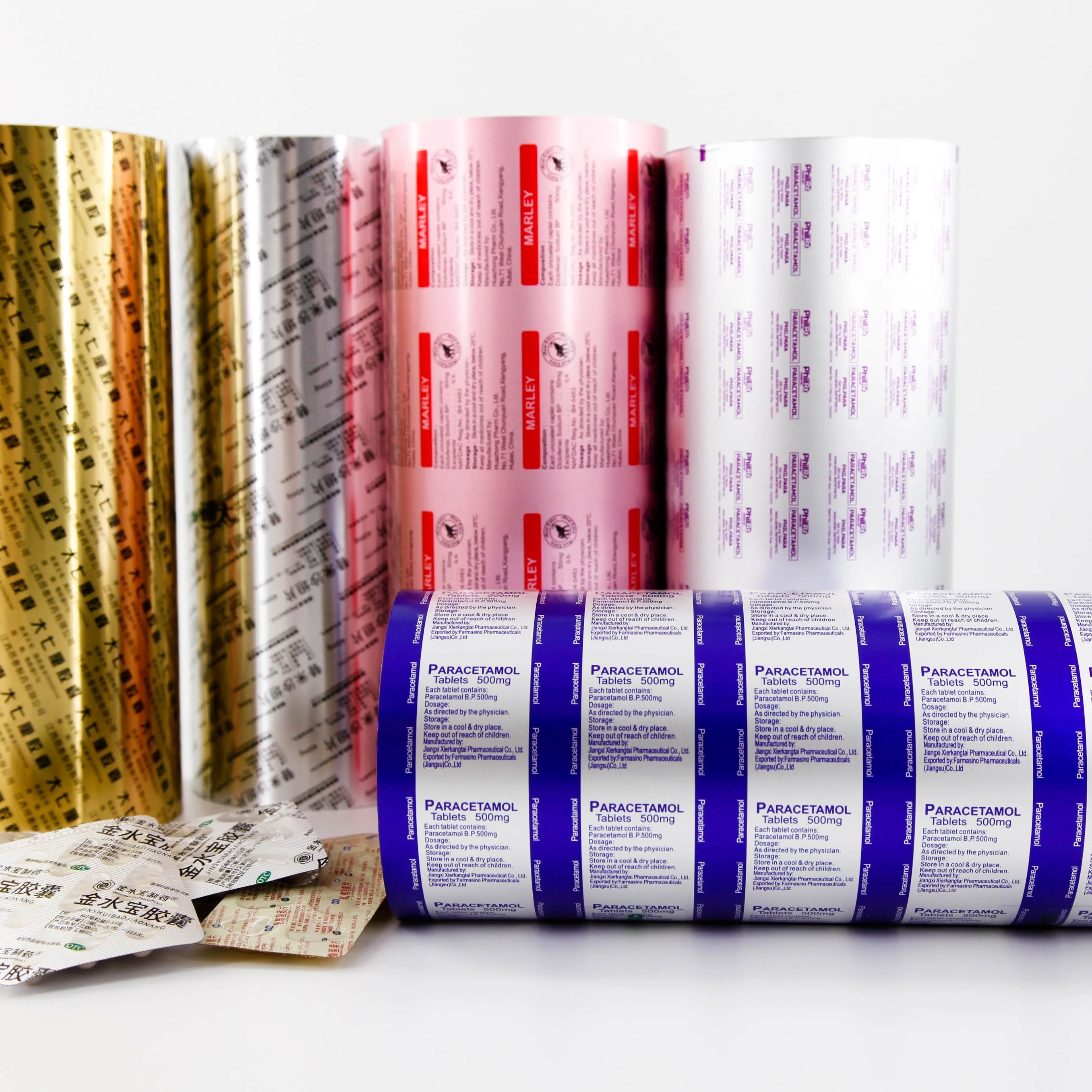 Airta Factory Price Medical Grade Aluminum Blister Pharmacy Foil For Pharmaceutical Packaging