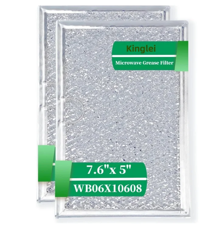 Aluminum Frame Microwave Oven Grease Filter Replacement Component