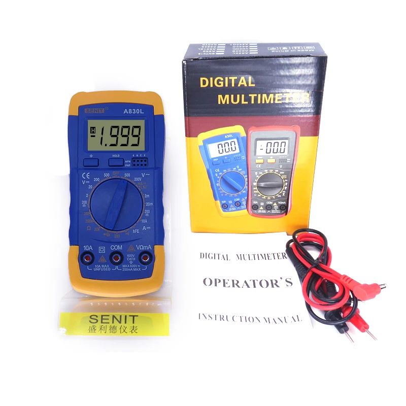 SENIT Factory A830L AC DC Current Digital Multimeter