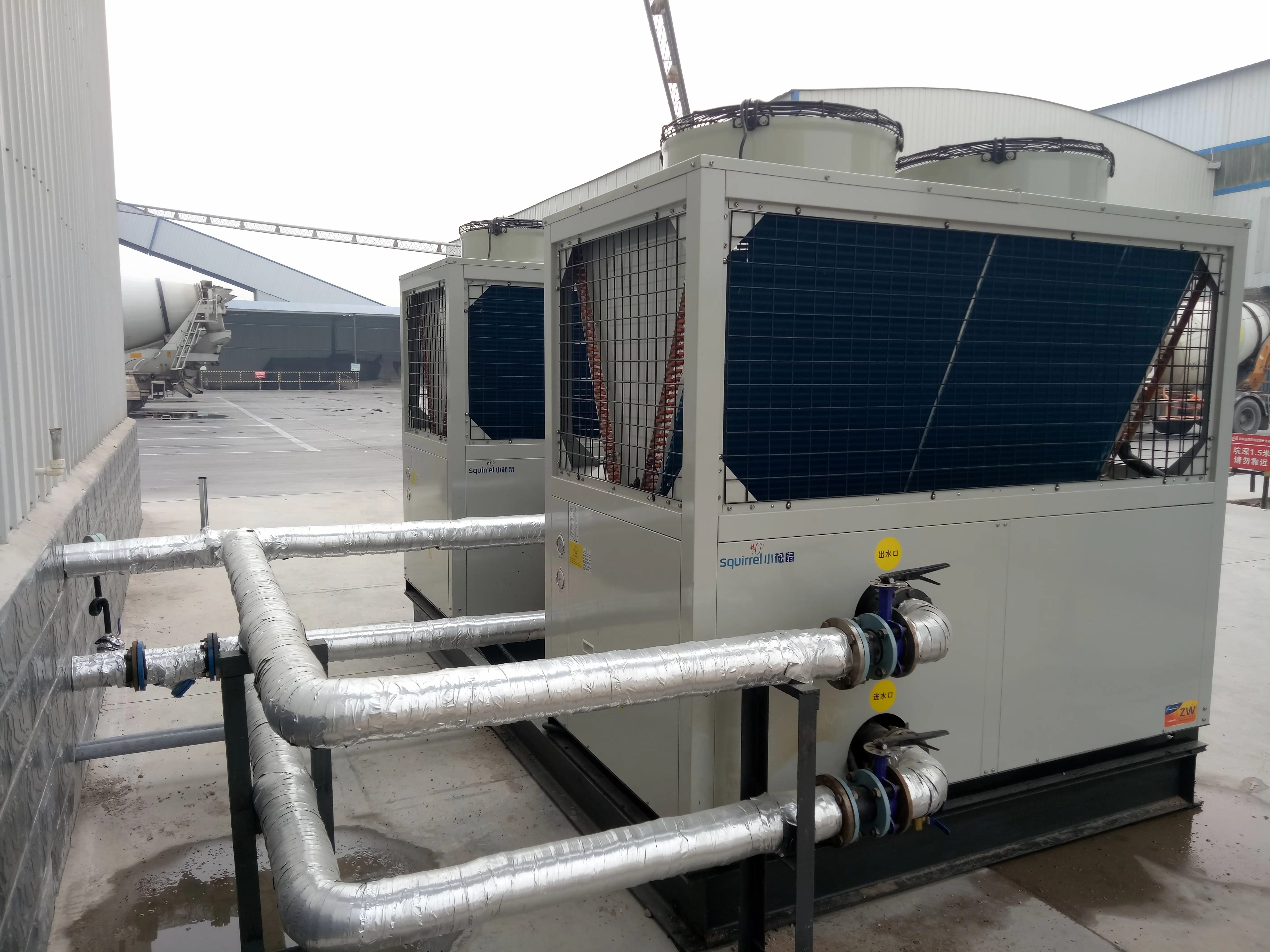 Air Source Heat Pump China EVI House Heating Cooling Hot Water Plate Heat Exchanger Electric with Factory Prices