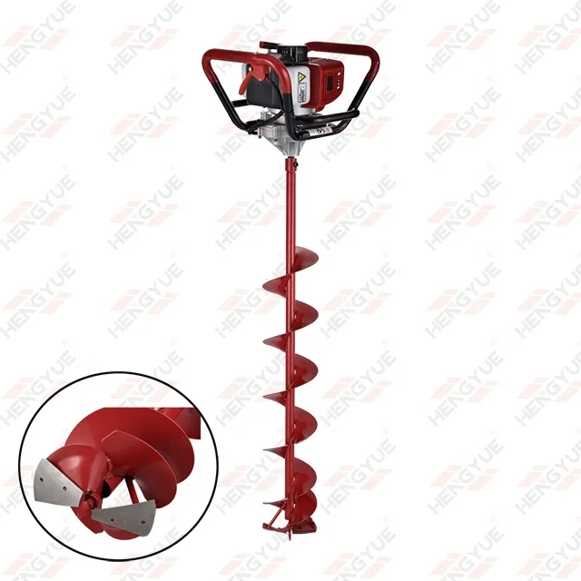 ice drill  ice post hole machine  fishing machine in winter