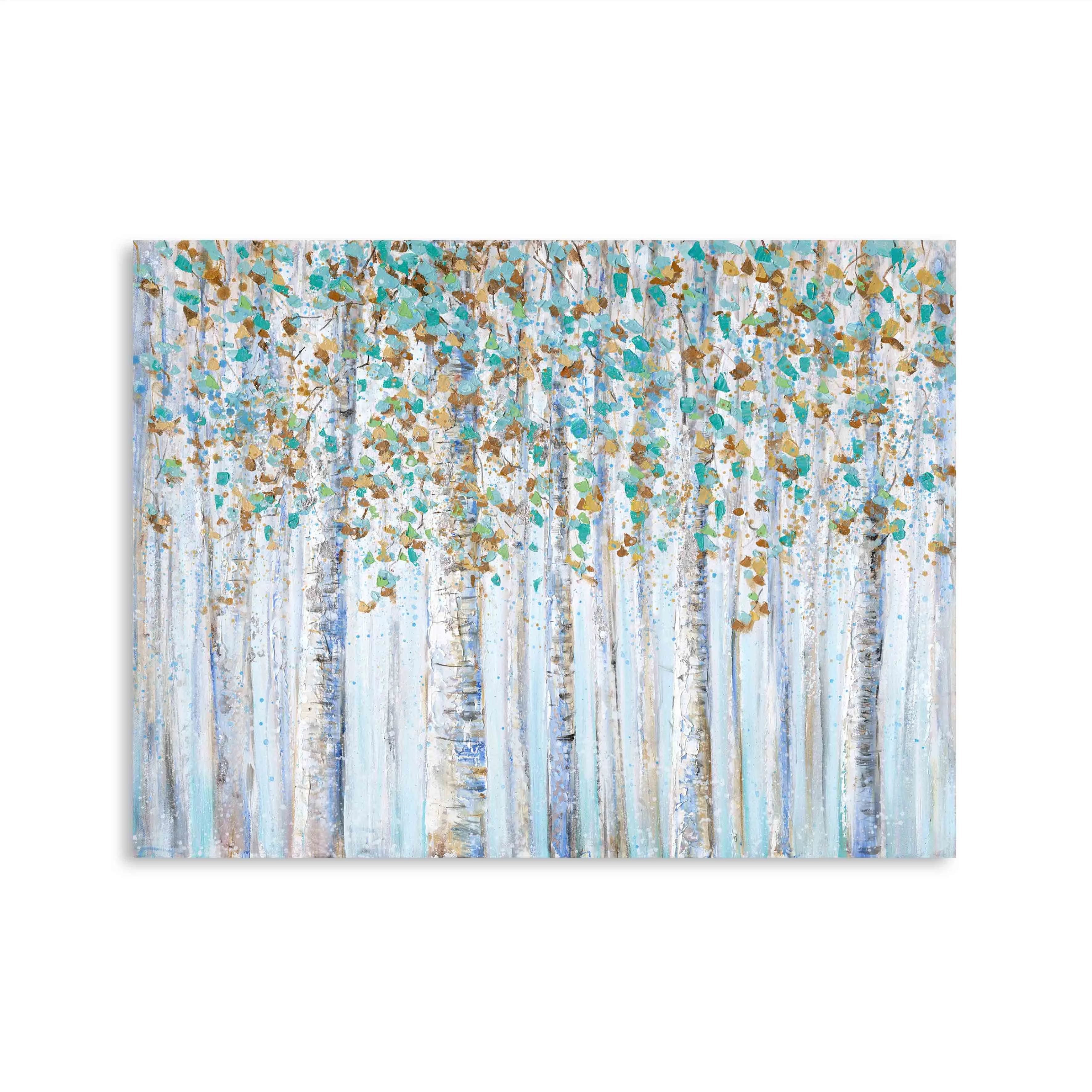 Масляная Настенная картина высокого качества с большим деревом, домашний декор для гостиной, пейзаж, акриловые картины