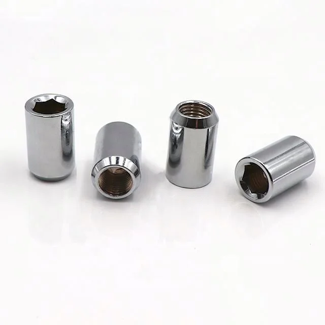 
Length 20mm Diameter Chrome Colorful M12x1.5 Pattern Anti-theft Lock 31 Atv Wheel Long Open End Hub Tuner Steel Car Allen Nut 