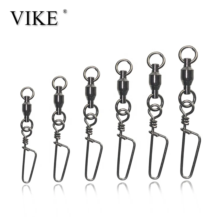 Ball Bearing Swivel With Coastlock Snap Welded Solid Ring, High Strength ,100% Stainless Steel Brass