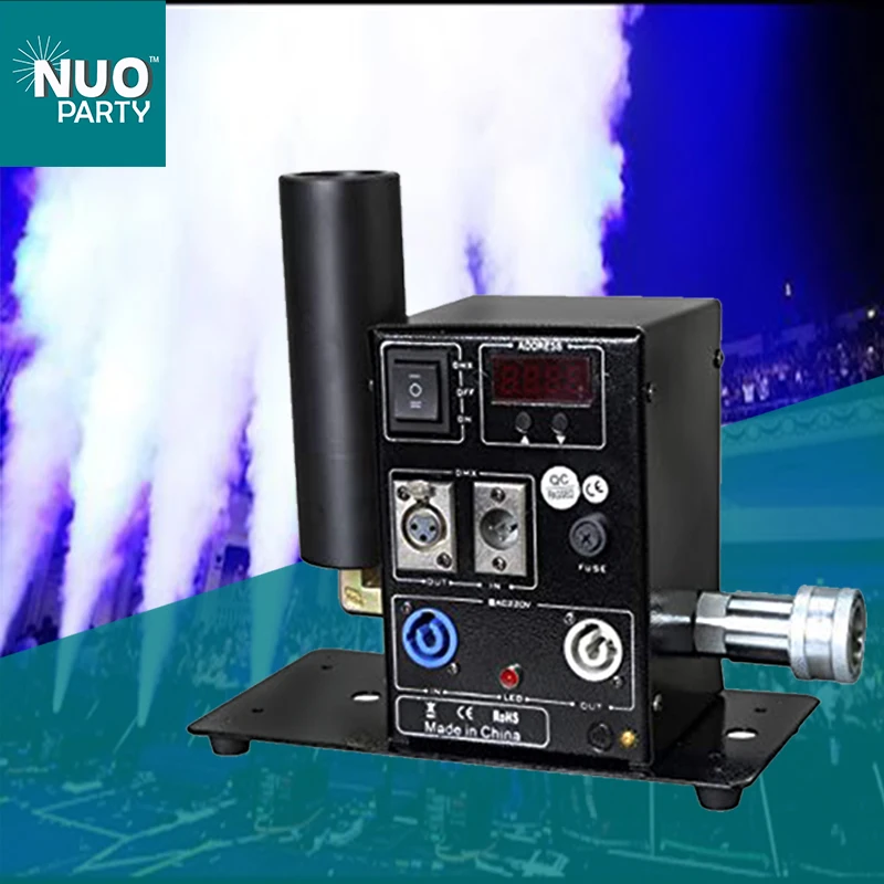 Stage CO2 Cannon Fog DMX Control Single Pipe CO2 Jet Machine for Halloween Stage Concert Live Party