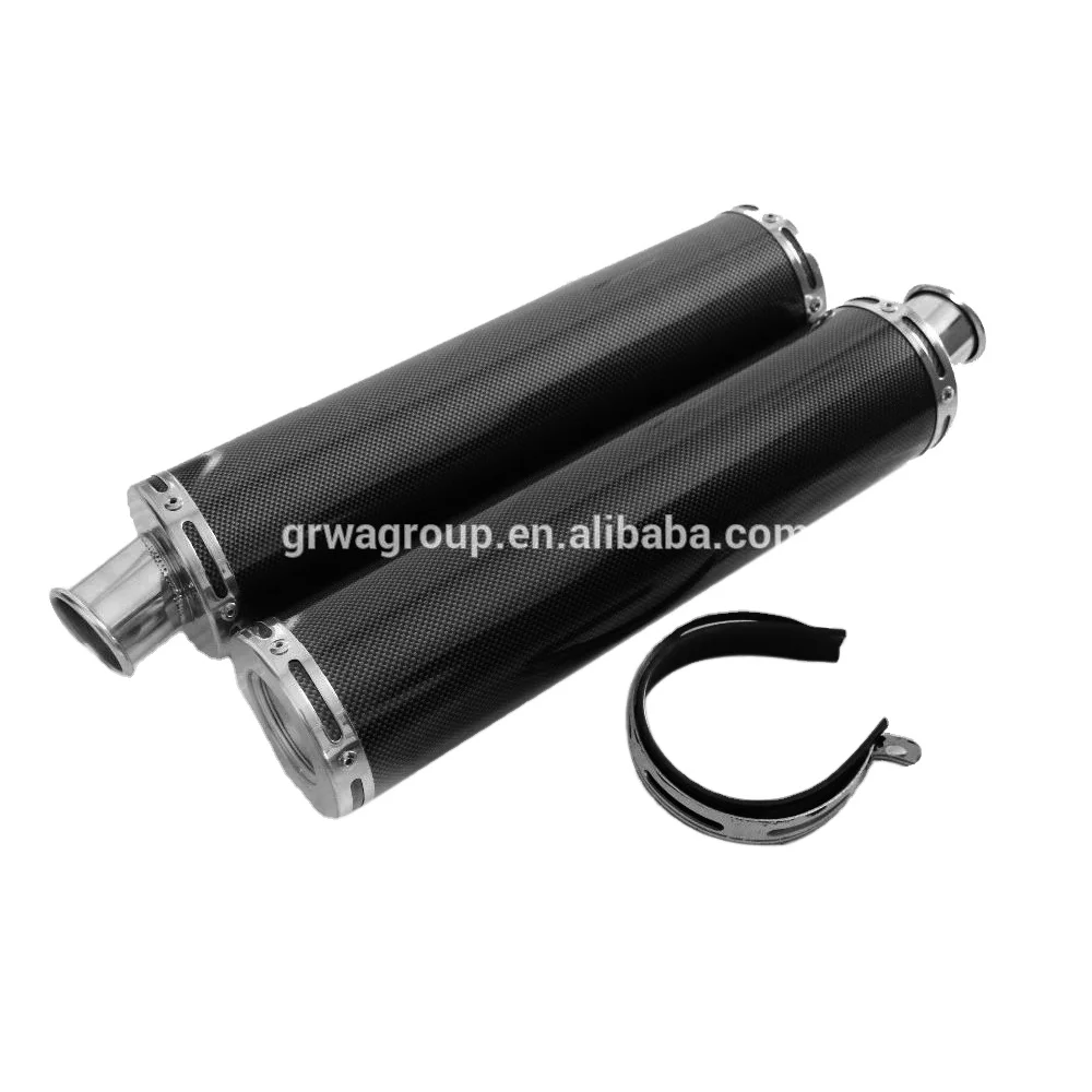 Высококачественная выхлопная система для мотоцикла, выхлопной глушитель из углеродного волокна