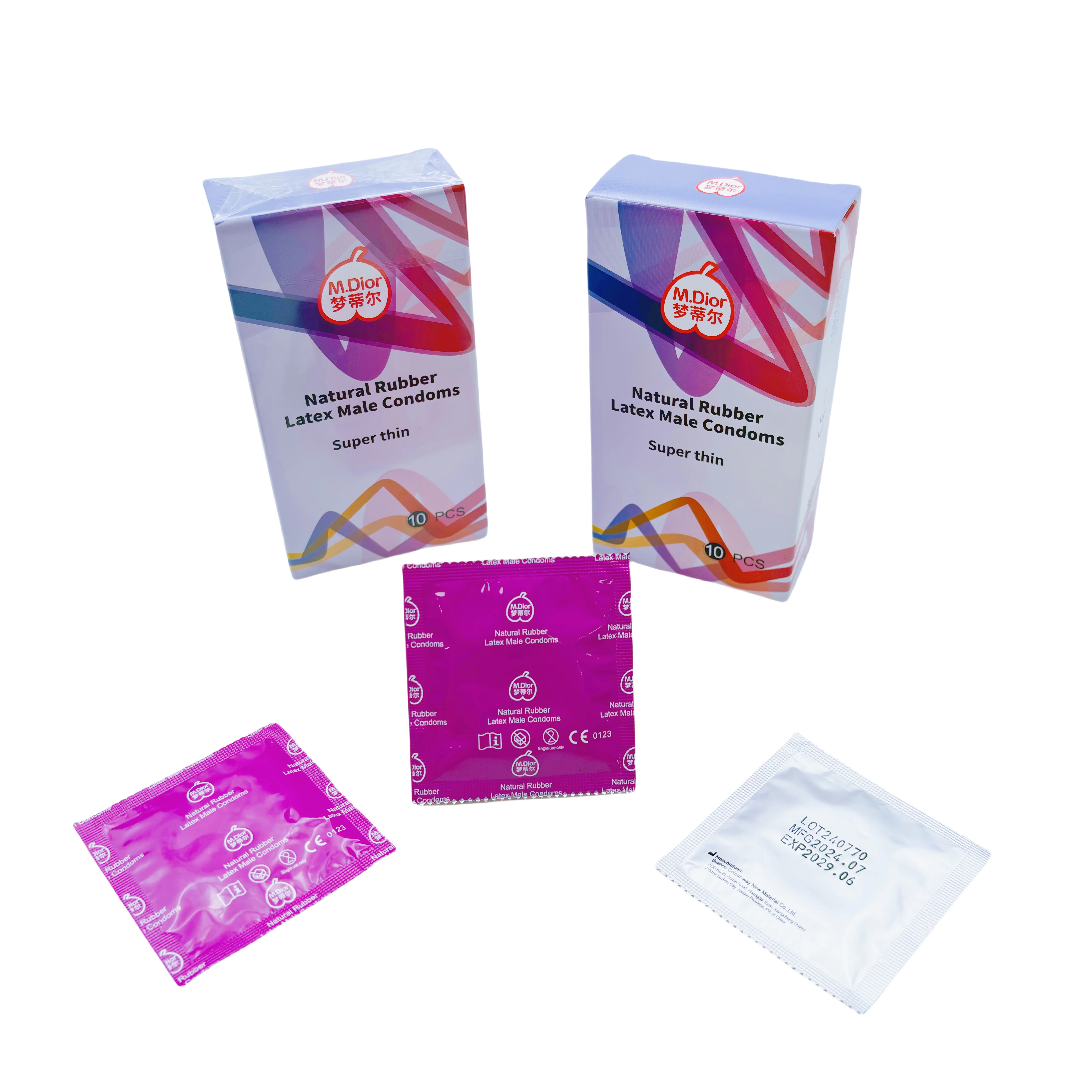 Adult Sex Toys Ultrathin Natural Latex 001 Sexy  Long-lasting Super Thin Condoms for Man Sex