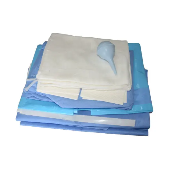 
SMS Surgical Hospital Products Disposable EO Sterilized Delivery Pack 