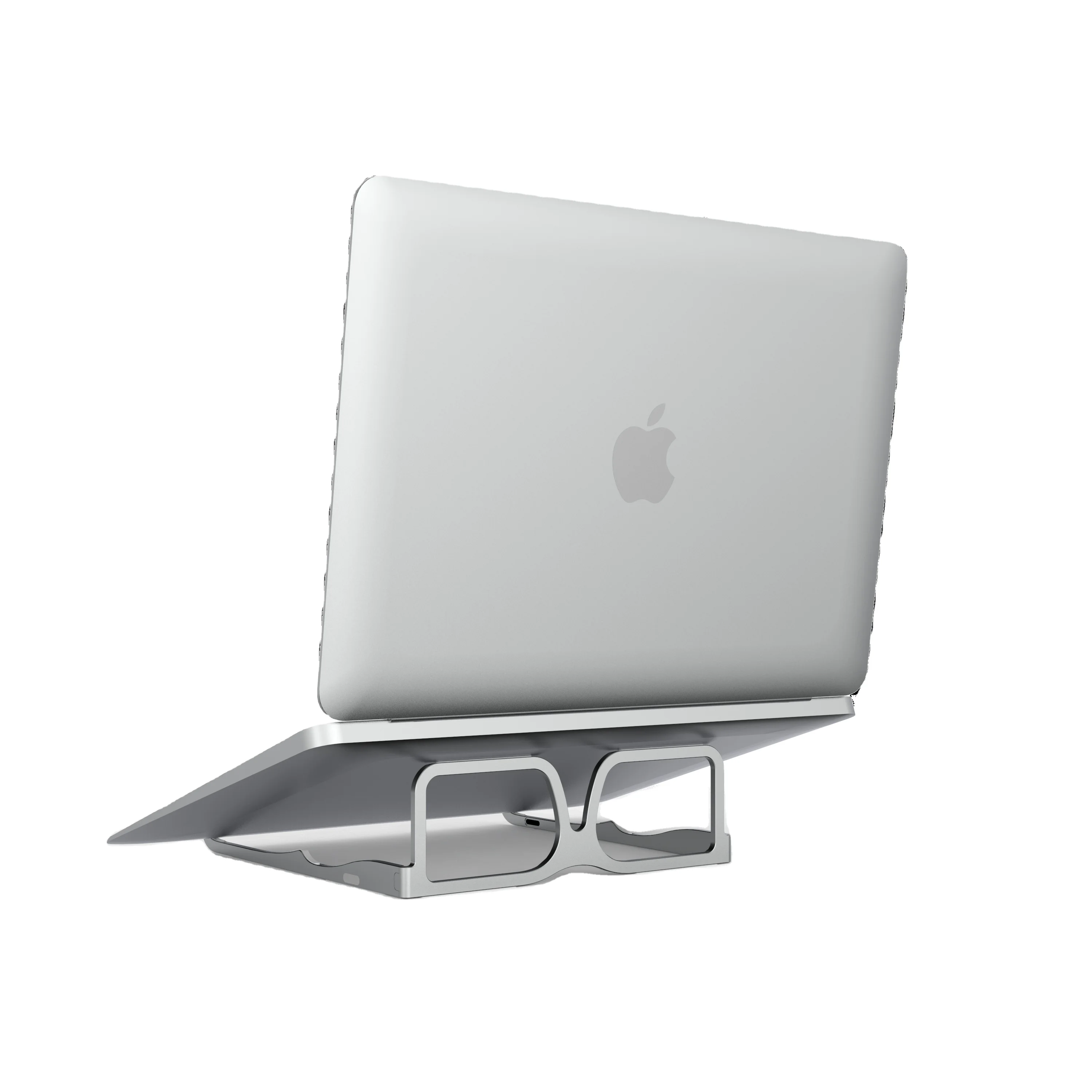 2022 Fashionable Design Glasses Aluminum Laptop Stand Holder Tablet Portable Lapdesks Cooling Bracket