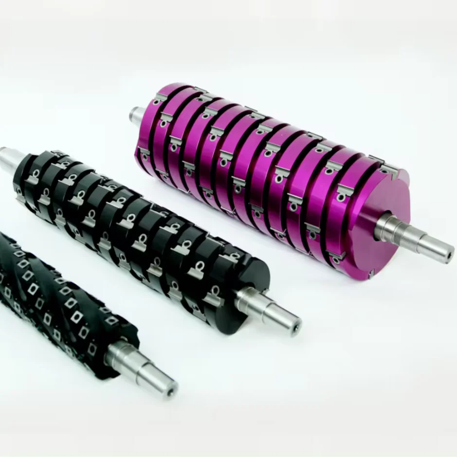 Aluminum Brass Plastic Steel Helical Cutterhead Planer Jointer Spindle Moulder Tct Shaper Chipper Wood